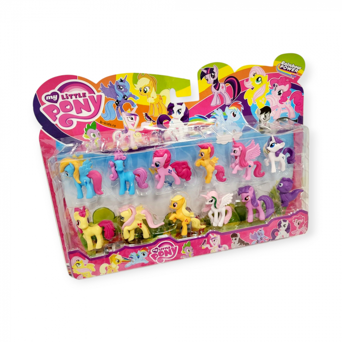 Set 12 figurine My Little Pony și Ponei Unicorni [2]
