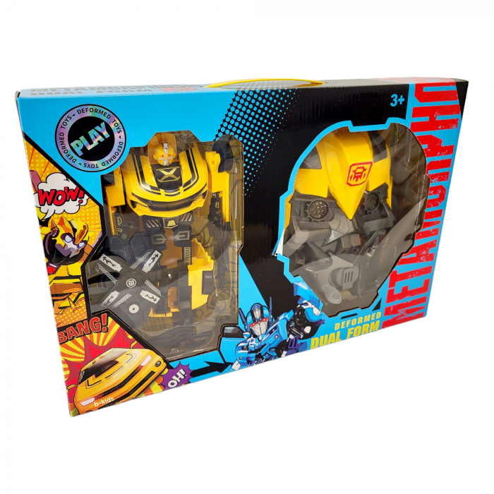 Set 2 in 1, robot transformers si masca, Bumblebee [3]