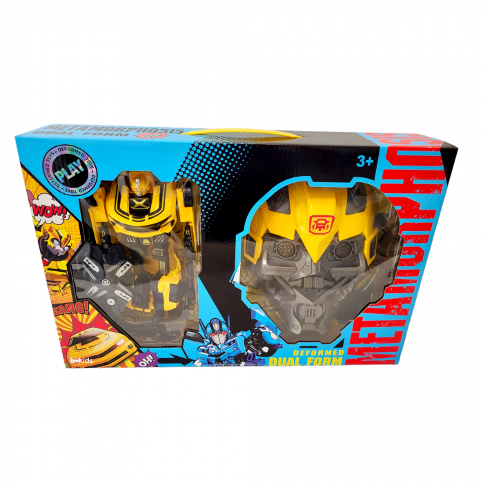 Set 2 in 1, robot transformers si masca, Bumblebee [2]