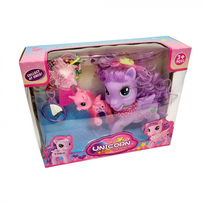 Set 2 Ponei cu accesorii - Unicorn [4]