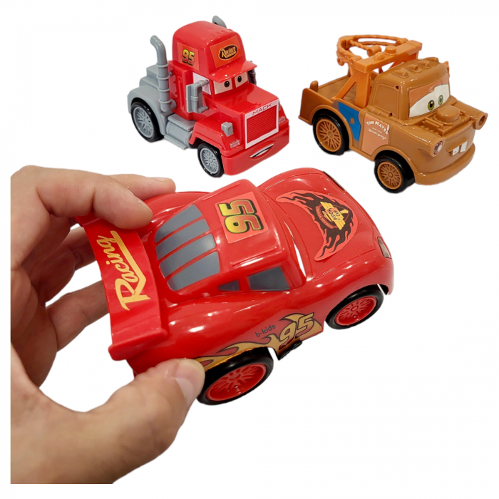 Set 3 masinute Cars din plastic. [6]
