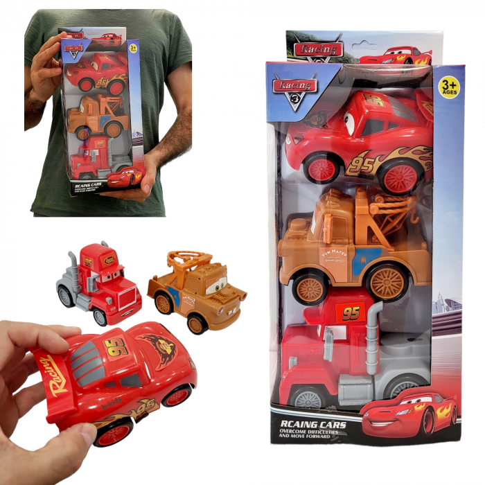 Set 3 masinute Cars din plastic. [5]