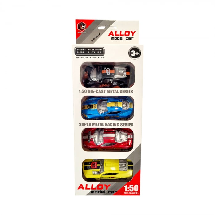 Set 4 masinute de curese din metal, Alloy [1]