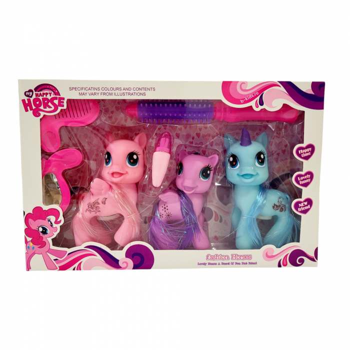 Set 3 Ponei, lumina si accesorii - My Little Pony [3]