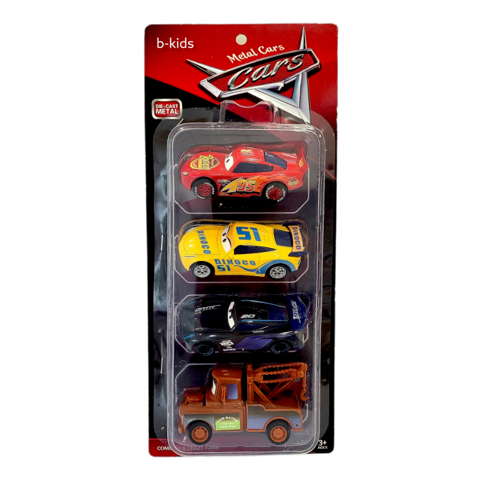 Set 4 masinute metalice, Cars [1]