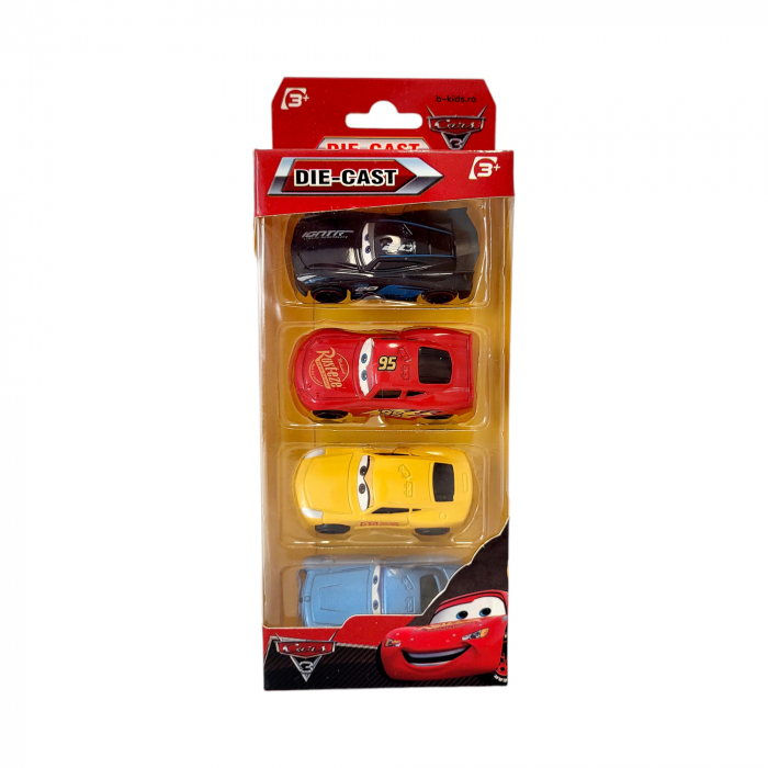 Set 4 masinute metalice, Cars 3 [1]