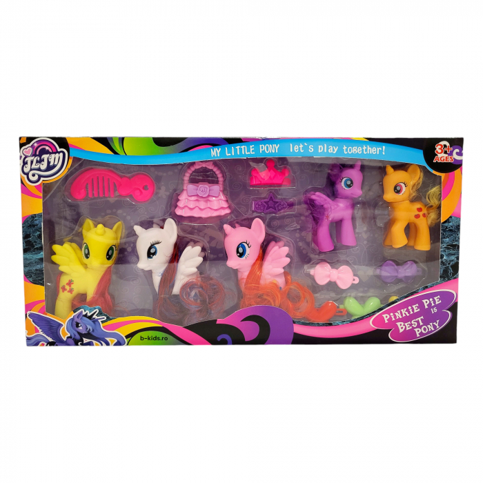 Set 5 figurine Ponei cu accesorii [1]