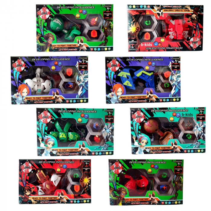 Set 8 Figurine Bakugan, Battle Pack - Different types [3]