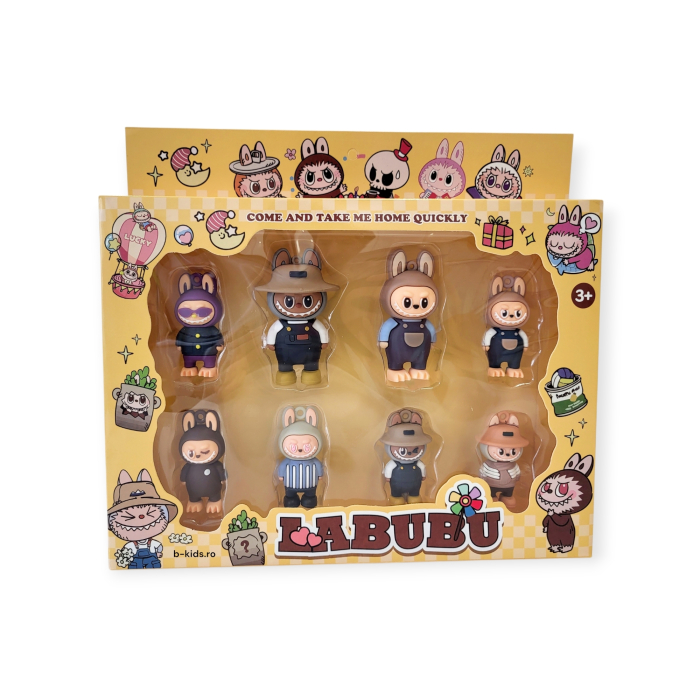 Set 8 Figurine Labubu – Colecția ta de Prieteni Fantastici! [3]