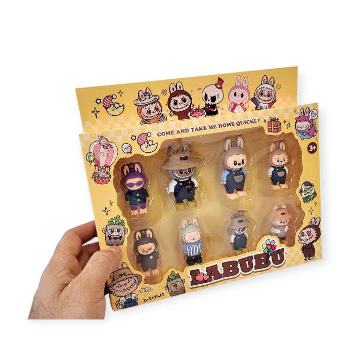 Set 8 Figurine Labubu – Colecția ta de Prieteni Fantastici! [4]