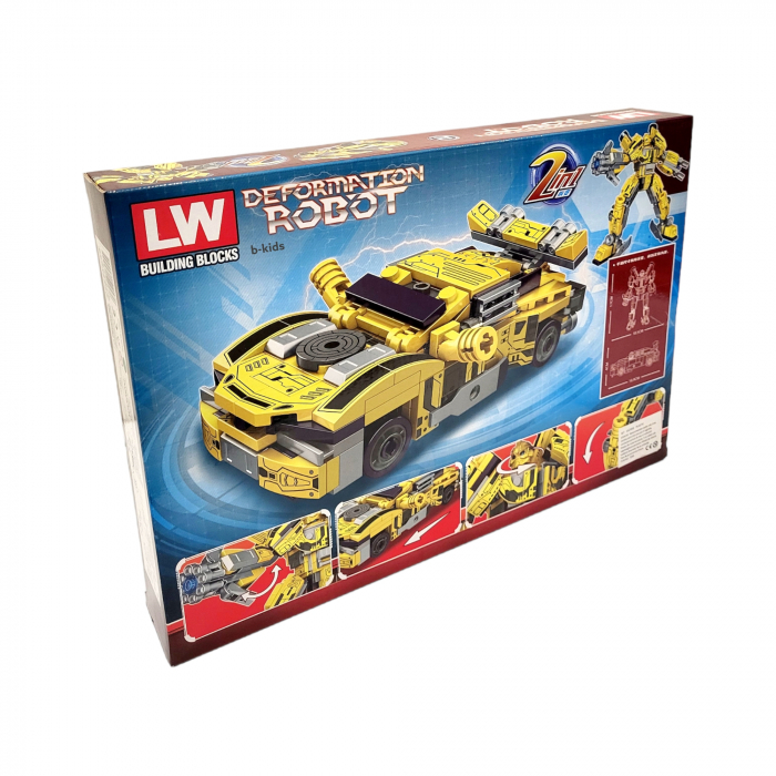 Set constructie - Robot Transformers - 2 in 1 - Bumblebee, 332 piese [1]