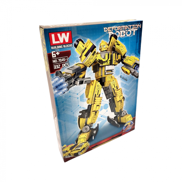 Set constructie - Robot Transformers - 2 in 1 - Bumblebee, 332 piese [4]