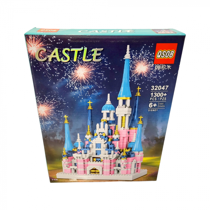 Set constructie tip lego, Castele, 1300 piese, 6+ [4]