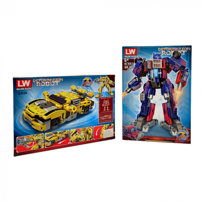 Set contructie format din 2 roboti Transformars [4]