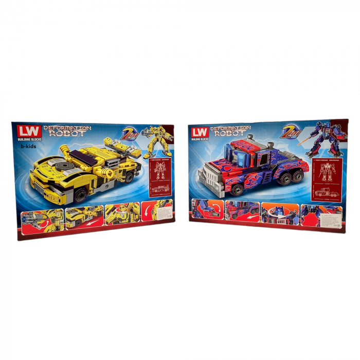Set contructie format din 2 roboti Transformars [2]