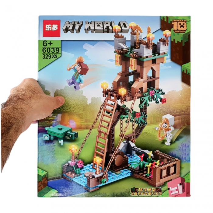 Set contructie mare - MyWorld Minecraft - 329 piese, 6+ [4]