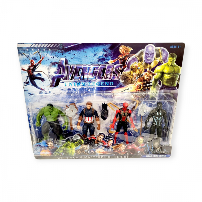 Set cu 4 super eroi Avcngcrs Union Legeng, cu Hulk [1]
