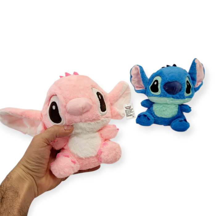 Set doua Jucari de plus Angel Stitch & Zenuk Stitch personaj din Lilo Stitch,  18 cm [2]