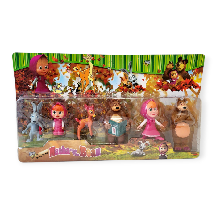 Set Figurine "Masha and the Bear" – Aventuri din Pădurea Magică [2]