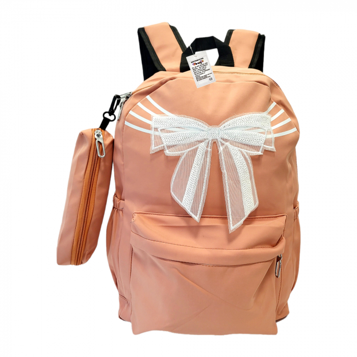 Set ghiozdan cu gentuta si penar, model cu funda, corai [4]