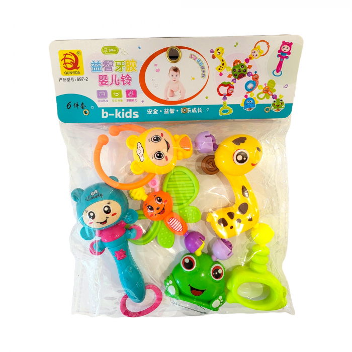 Set jucarii zdranganele bebe 2 in 1 [1]