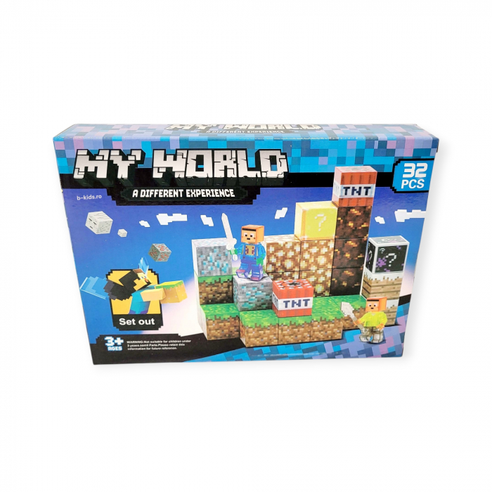 Set Magnetic My World – 32 piese + 2 figurine [3]