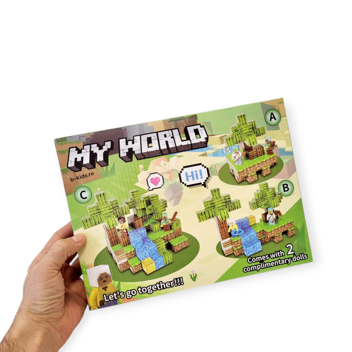Set Magnetic My World – 53 piese + 2 figurine [4]