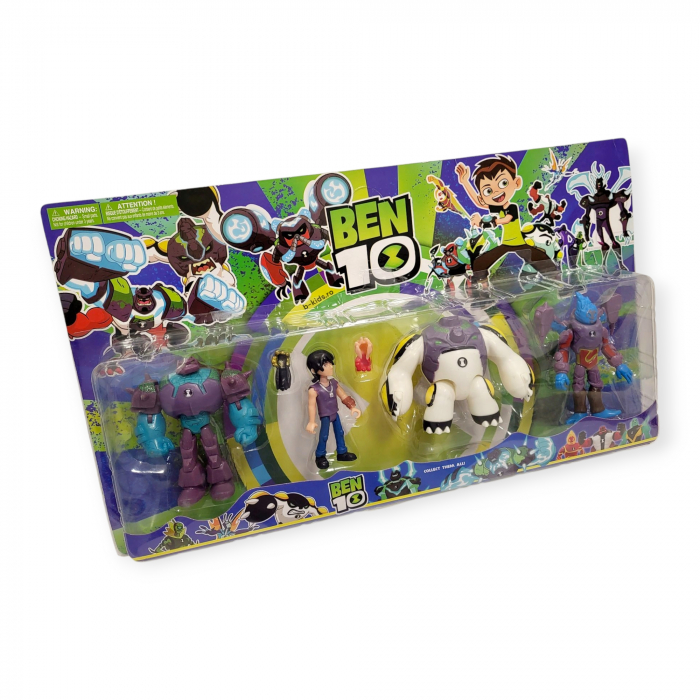 Set mare cu 4 figurine Ben 10, Eroi diferiti [1]