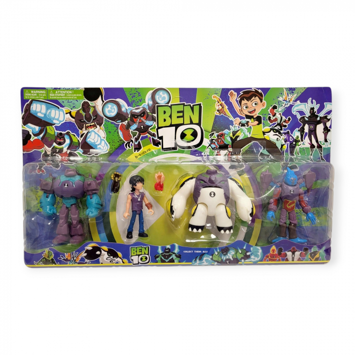 Set mare cu 4 figurine Ben 10, Eroi diferiti [2]