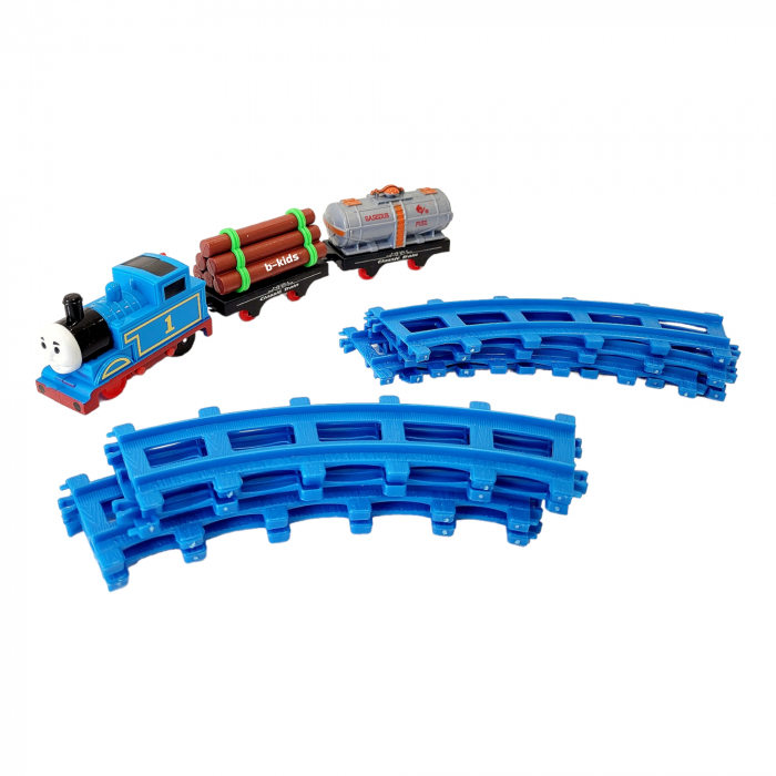 Set trenulet Thomas cu 2 vagoane plus sine ( 11 piese ) [3]