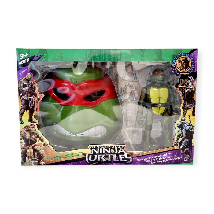 Set Mască și Figurină Țestoasele Ninja [7]
