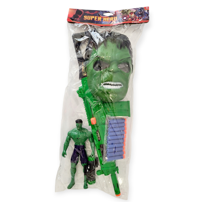 Set Mitraliera si masca – Eroul Tău Preferat - Hulk [2]