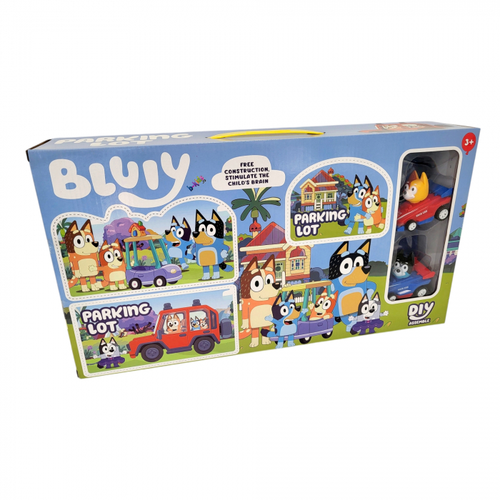 Set parcare Bluey cu masinute [1]