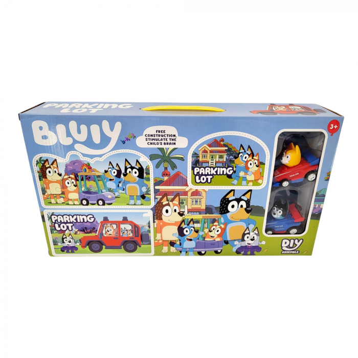 Set parcare Bluey cu masinute [3]