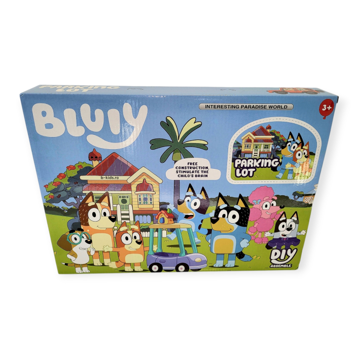 Set parcare circuit - Bluey cu masinute [2]