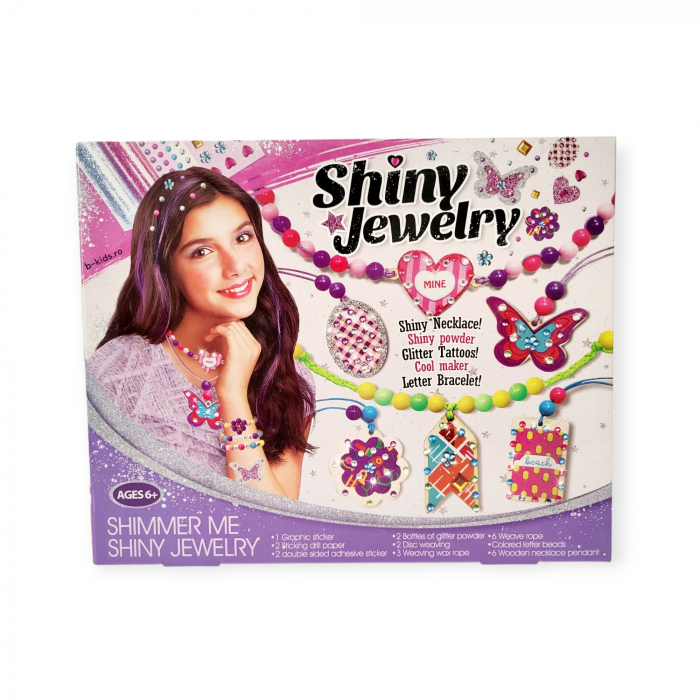 Set Shiny Jewelry – Bijuterii strălucitoare pentru fetițe creative! [2]