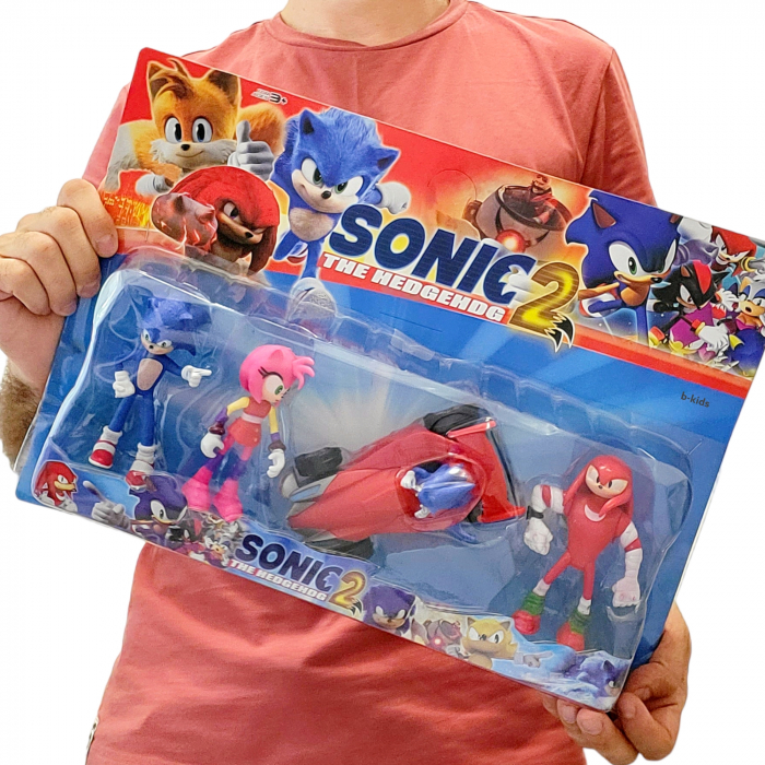 Set Sonic 2 - The Hedgehdg, masinuta rosie [3]