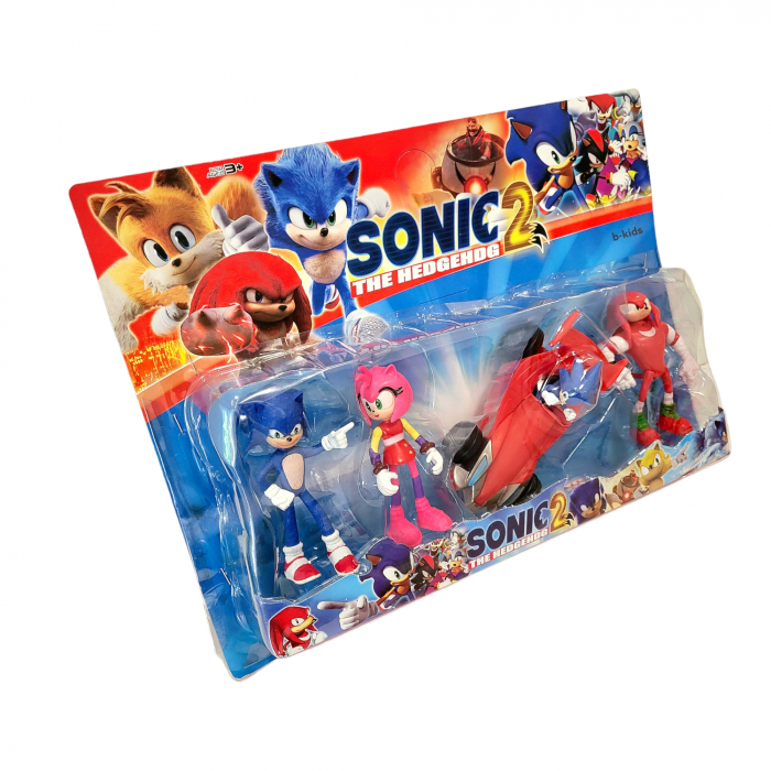 Set Sonic 2 - The Hedgehdg, masinuta rosie [2]