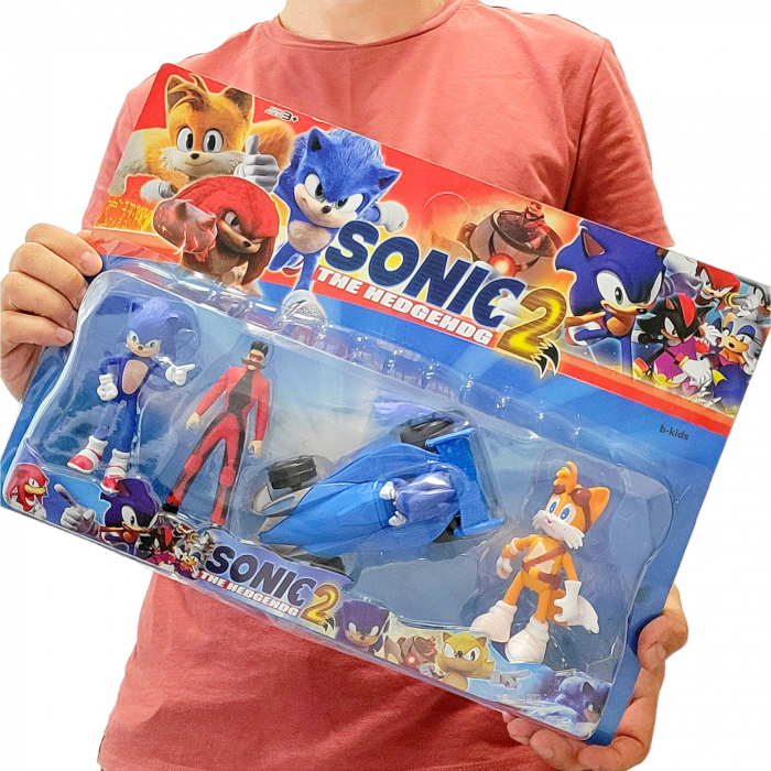 Set Sonic 2 - The Hedgehdg, masinuta albastra [3]