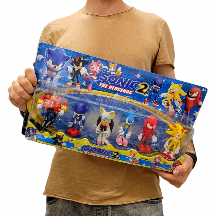 Set 6 figurine Sonic 2 - The Hedgehog [5]