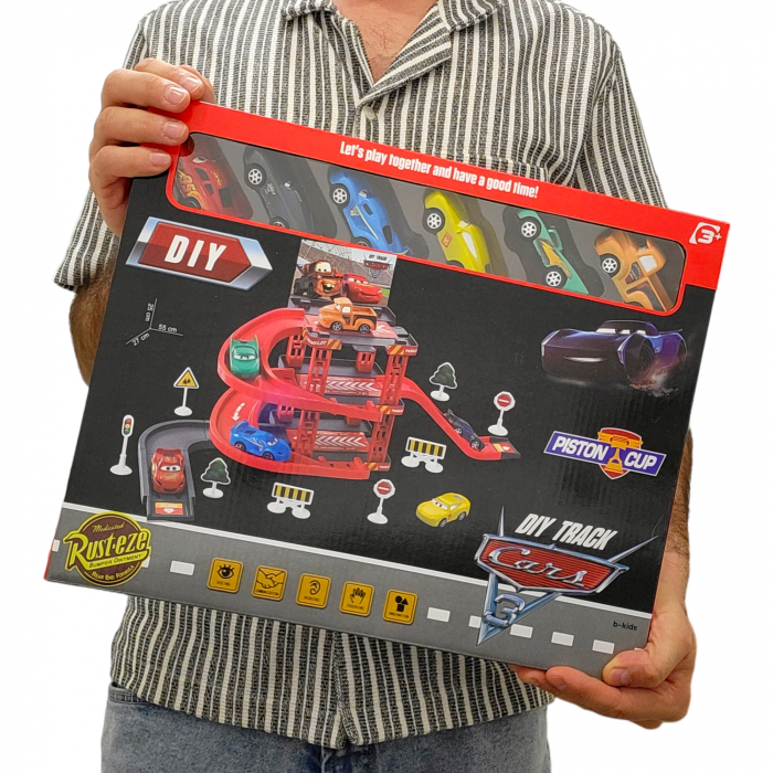 Set tip Parcare, Cars 3, cu 6 masinute [6]