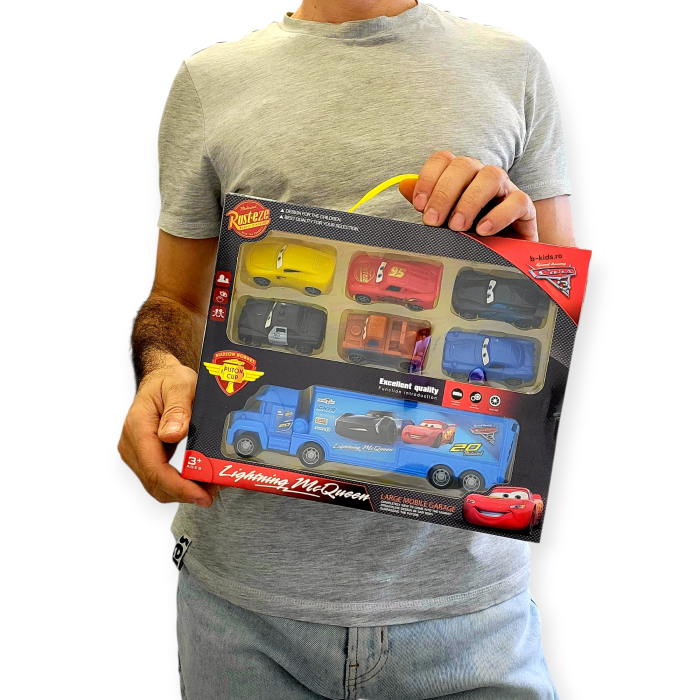 Set tir Cars cu 6 masinute din seria animata [8]