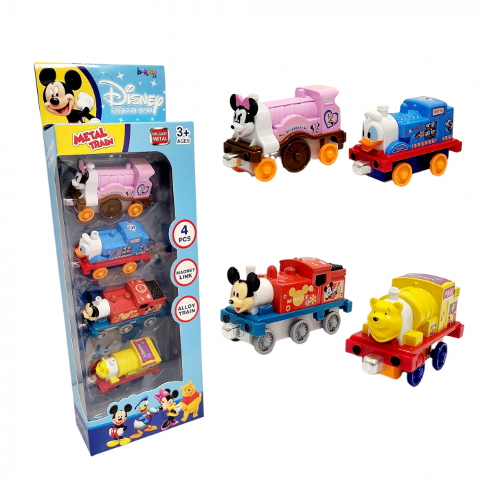 Set 4 locomotive metalice, tren Disney [1]