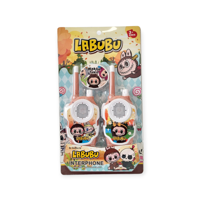 Set statii jucarie Walkie Talkie Labubu – Aventuri Creative și Colorate! [3]