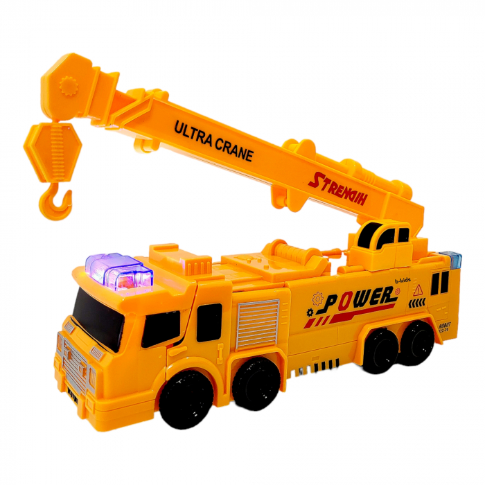 Macara transformers, 2 in 1 cu sunete si lumini [3]