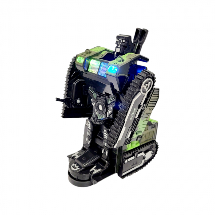 Tanc transformers Robot, 2 in 1 cu sunete si lumini [5]
