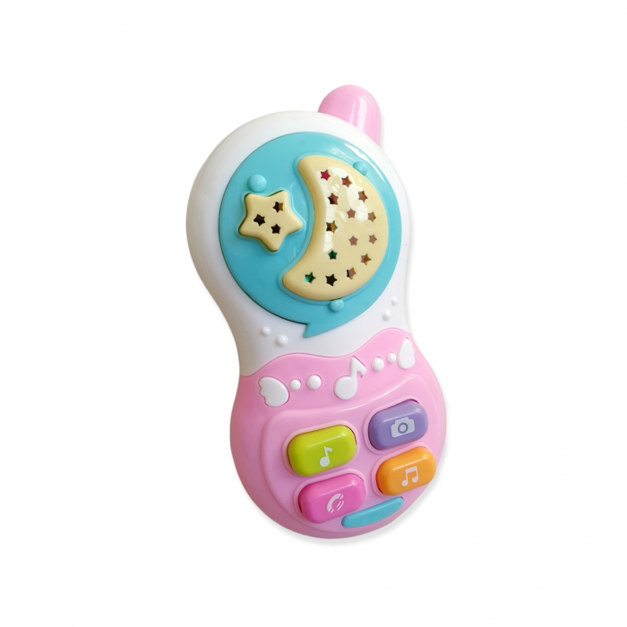 Telefon mobil de jucarie cu melodii si proiecție de lumini [1]