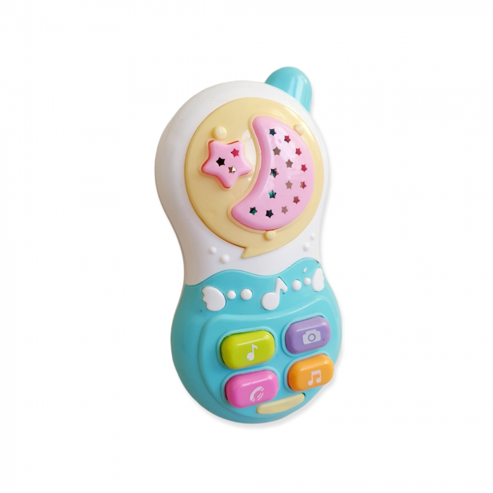 Telefon mobil de jucarie cu melodii si proiecție de lumini [1]