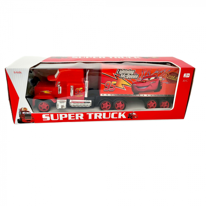 Tir Cars cu telecomanda, Super Truck, Fulger McQueen. [2]