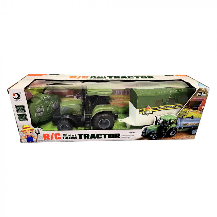 Tractor cu remoca, telecomanda full control si acumulator reincarcabil. [4]